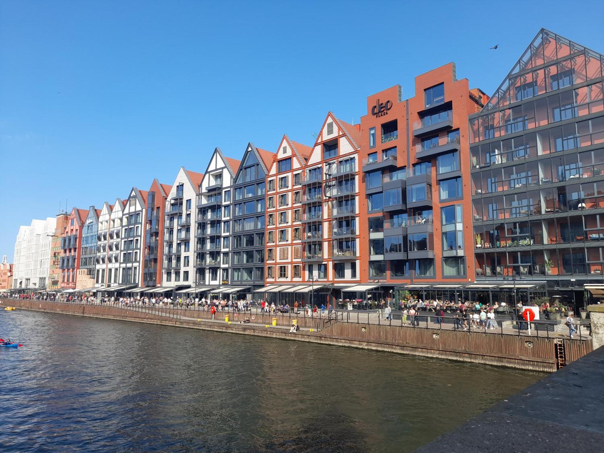 Apartment With An Amazing View Gdańsk Exterior foto
