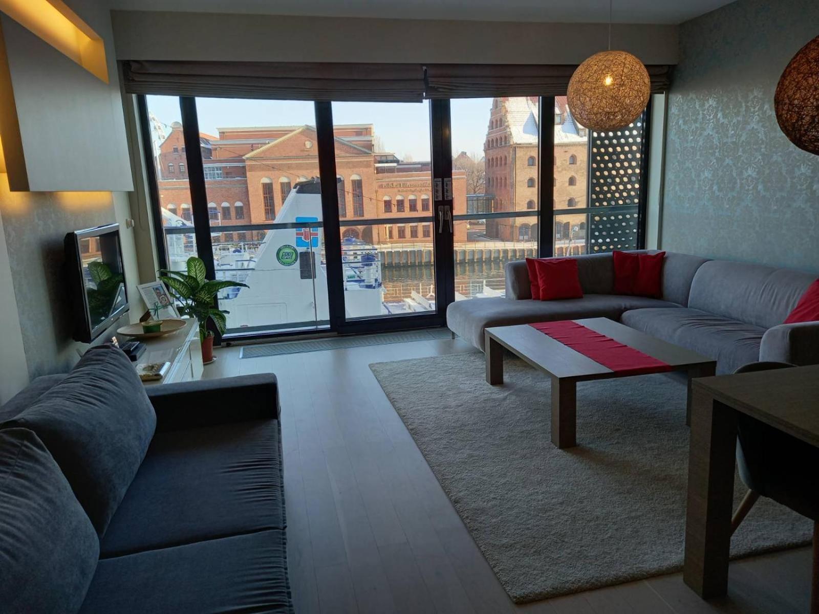 Apartment With An Amazing View Gdańsk Exterior foto