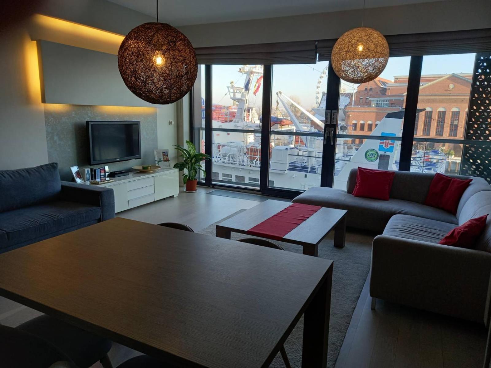 Apartment With An Amazing View Gdańsk Exterior foto